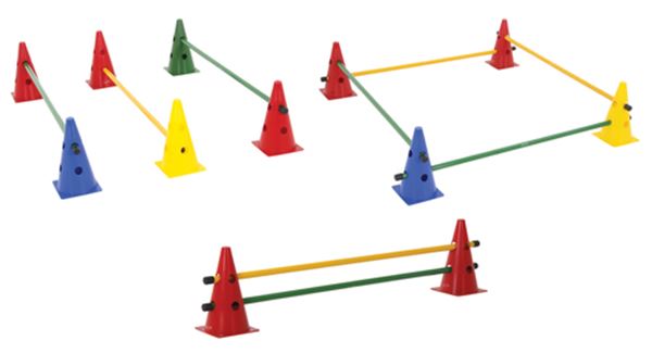 Imagem de Jogo de Cones com Barreiras 