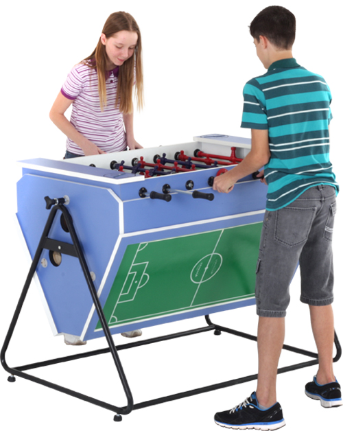 Mesa Jogos 3 em 1 - 1,85x1,07m - SIMPLES - Sinuca - Ping-Pong - Botão