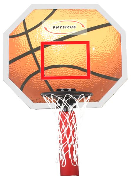 Imagem de Tabela de Basquete em Madeira Personalizada 01 Completa