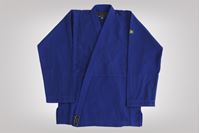 Imagem de Kimono Judô Trançadinho Adulto Azul – A2