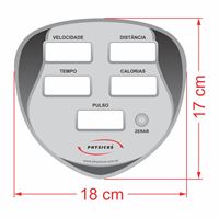 Imagem de Adesivo para  Painel da Linha Classic Modelo 1 Painel P.U Cinza