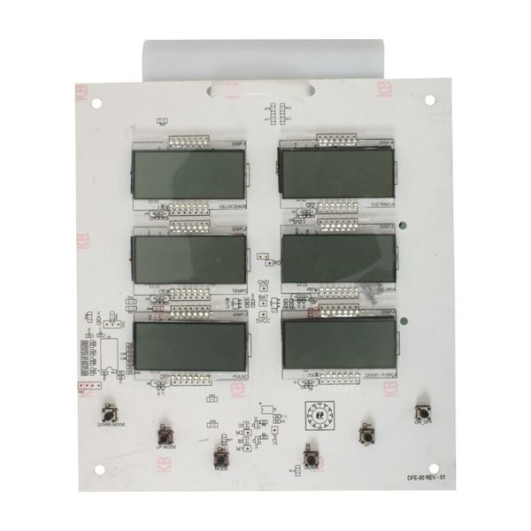 Imagem de Placa Eletronica do Painel do Elíptico e da Bicicleta Eletromagnética com 06 LCD