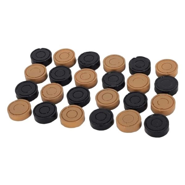 Peças, 150 Pedras Em Poliéster P/ Jogos Dama Tamanho 3,6cm