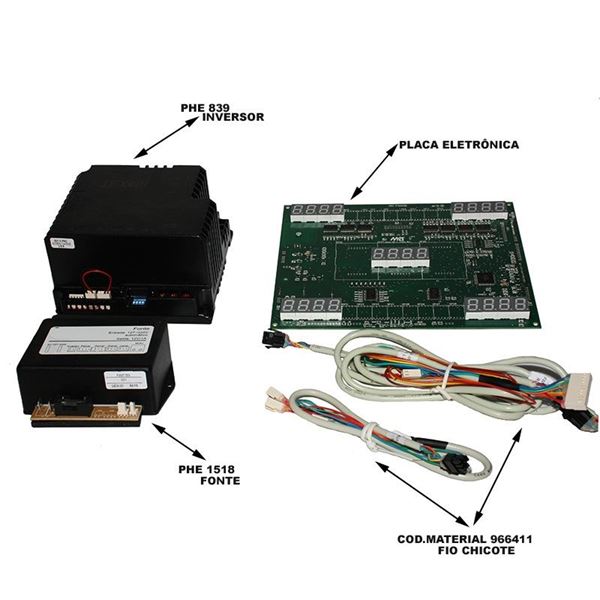 Imagem de Kit Atualização da Esteira Inversor CFW10 para IEX70