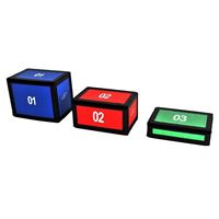 Imagem de Jogo de Caixa de Espuma para Saltos - Kit com 3 Caixas
