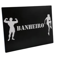 Imagem de Placa de Identificação - Banheiro