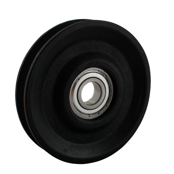 Imagem de Roldana em Nylon 90 mm com Rolamento